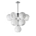 Maxim - Ten Light Pendant - Neve - Polished Chrome- Union Lighting Luminaires Decor
