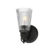 Maxim - One Light Wall Sconce - Jackson Hole - Black- Union Lighting Luminaires Decor
