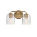 Maxim - Two Light Wall Sconce - Honey - Natural Aged Brass- Union Lighting Luminaires Decor