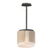 Maxim - Two Light Semi Flush Mount - Pendant - Draughtsman - Natural Wood/Charcoal- Union Lighting Luminaires Decor