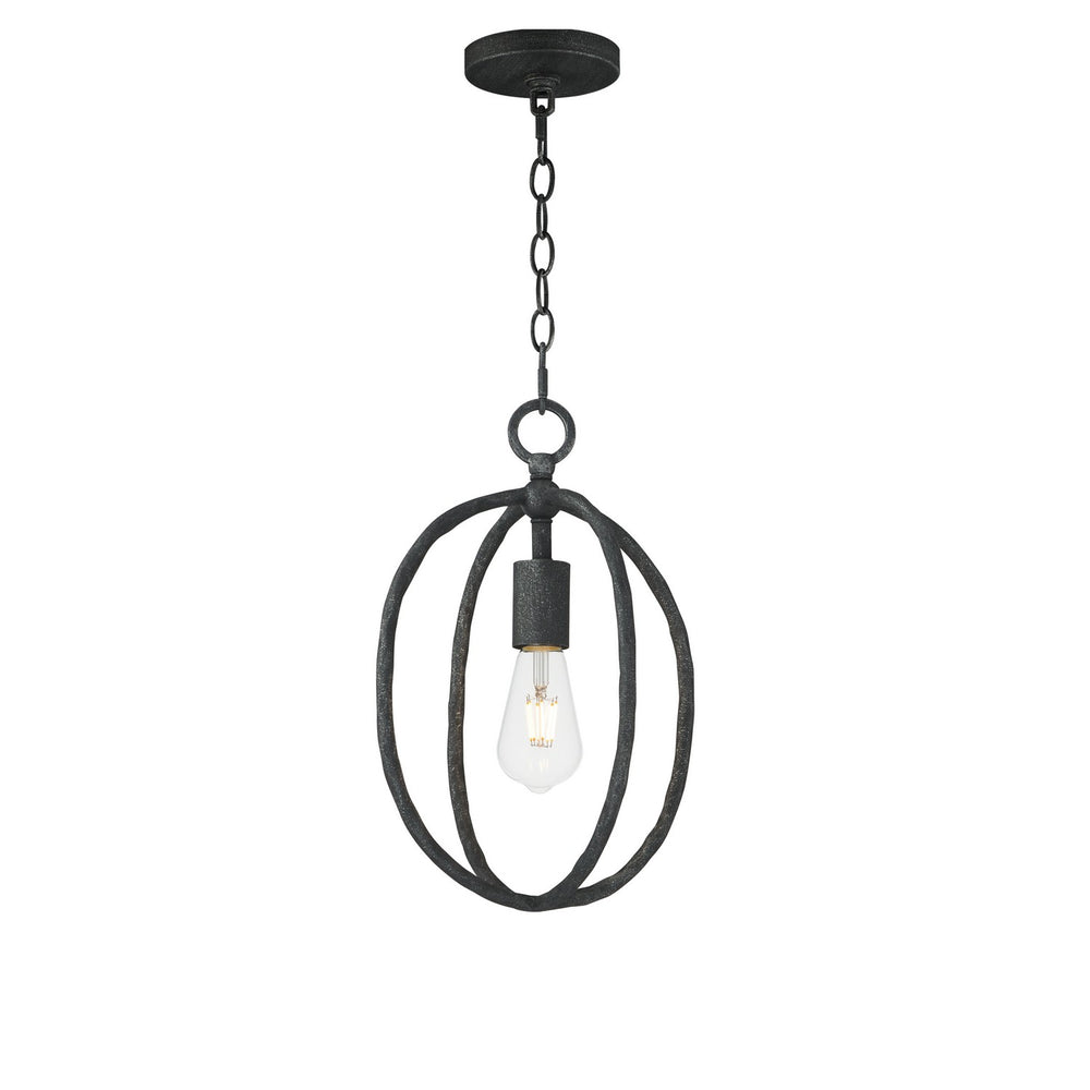 Maxim - One Light Mini Pendant - Martel - Blacksmith- Union Lighting Luminaires Decor