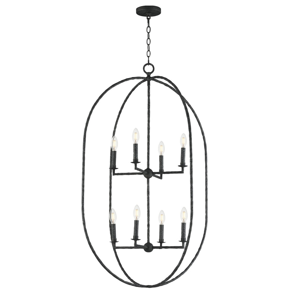 Maxim - Eight Light Pendant - Martel - Blacksmith- Union Lighting Luminaires Decor