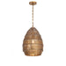 Maxim - One Light Pendant - Gilda - Antique Brass- Union Lighting Luminaires Decor