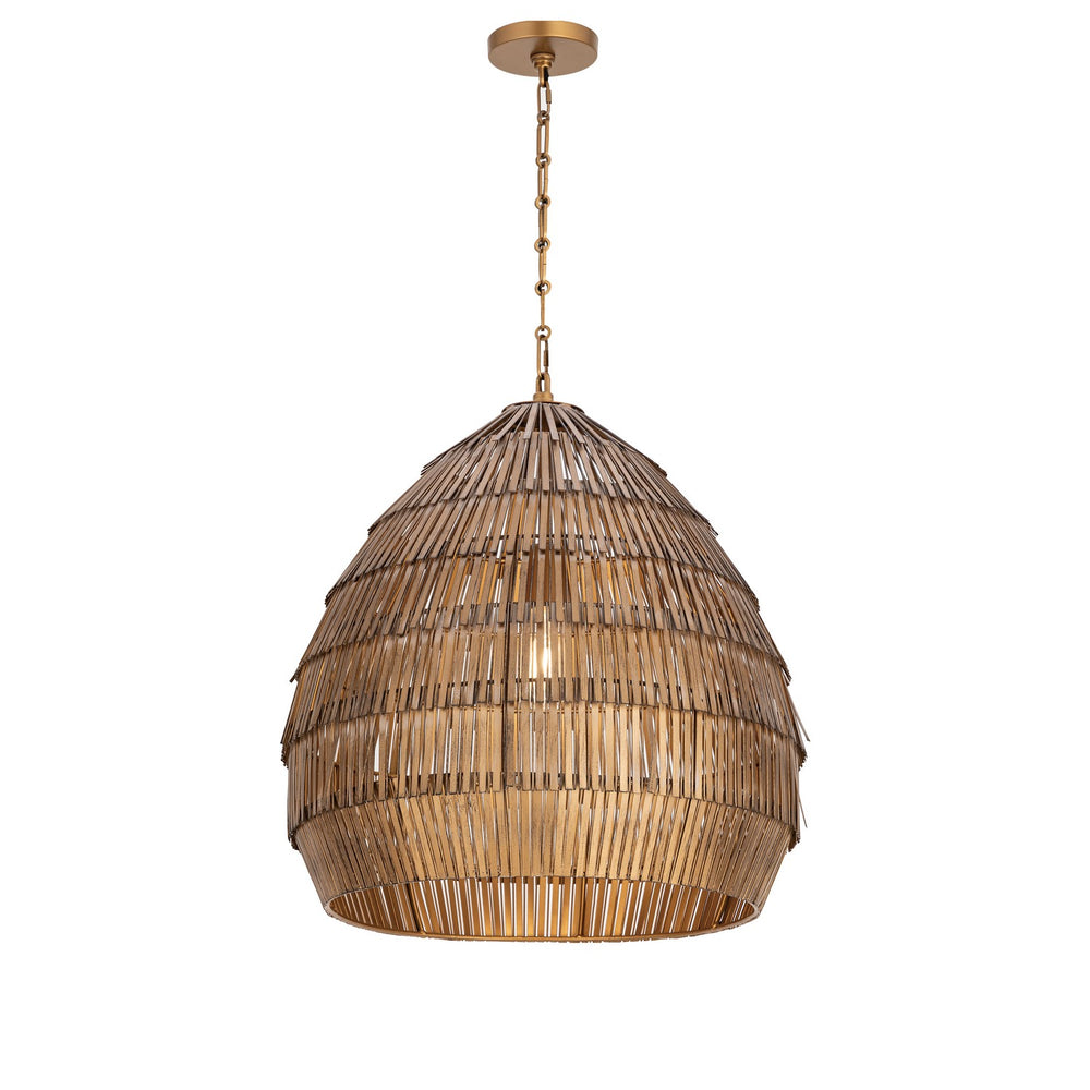 Maxim - One Light Pendant - Gilda - Antique Brass- Union Lighting Luminaires Decor