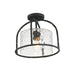 Maxim - One Light Semi Flush - Pendant - Del Mar - Blacksmith- Union Lighting Luminaires Decor