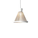 Accord Lighting - One Light Pendant - Corda - Organic White- Union Lighting Luminaires Decor