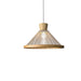 Accord Lighting - One Light Pendant - Corda - Louro Freijo- Union Lighting Luminaires Decor