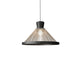 Accord Lighting - One Light Pendant - Corda - Charcoal- Union Lighting Luminaires Decor