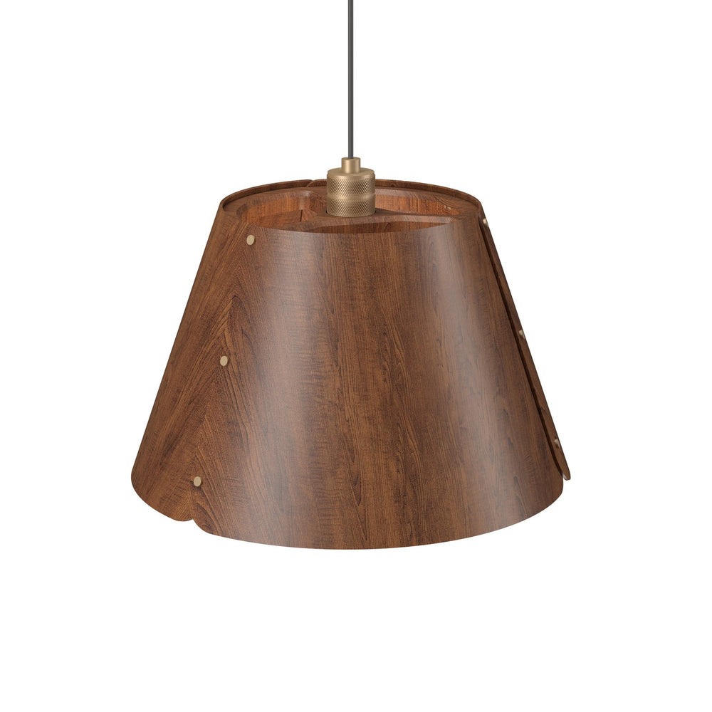 Accord Lighting - One Light Pendant - Element - Imbuia- Union Lighting Luminaires Decor