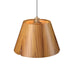 Accord Lighting - One Light Pendant - Element - Teak- Union Lighting Luminaires Decor