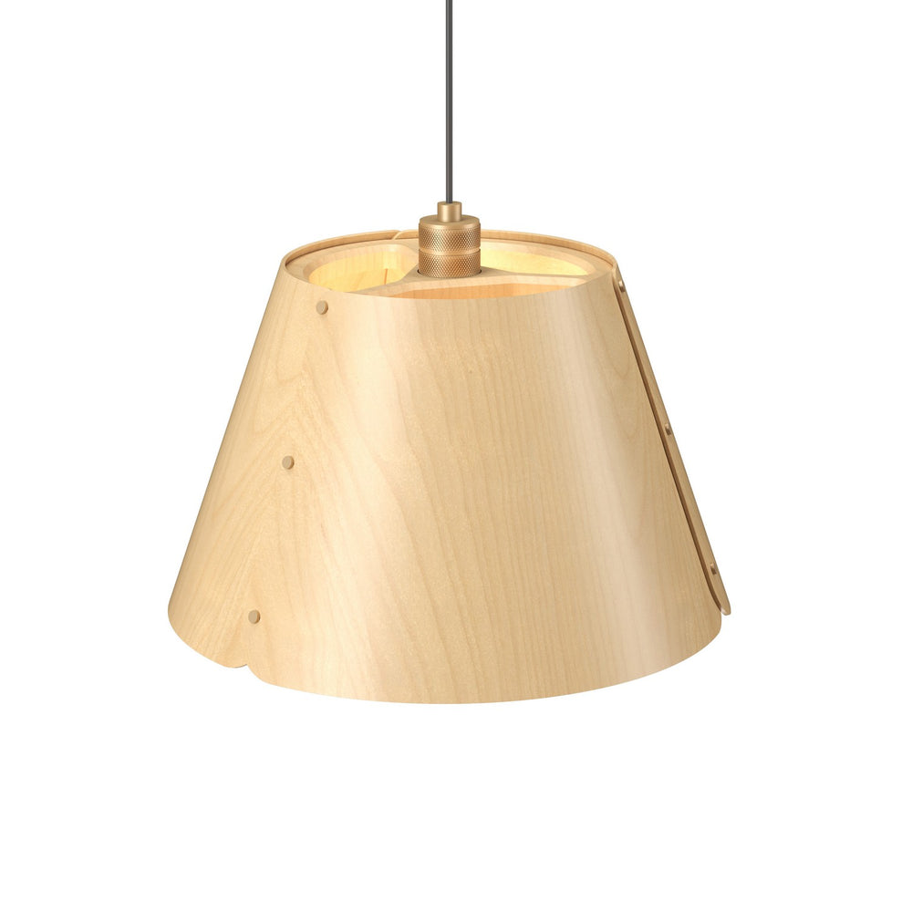 Accord Lighting - One Light Pendant - Element - Maple- Union Lighting Luminaires Decor