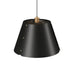 Accord Lighting - One Light Pendant - Element - Charcoal- Union Lighting Luminaires Decor