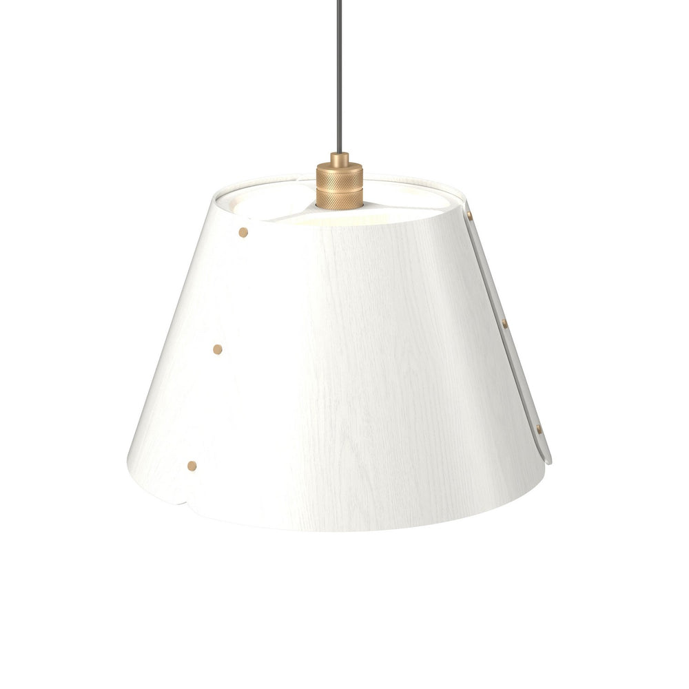 Accord Lighting - One Light Pendant - Element - Organic White- Union Lighting Luminaires Decor