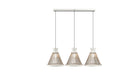 Accord Lighting - Three Light Pendant - Corda - Organic White- Union Lighting Luminaires Decor