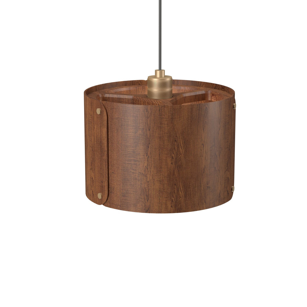 Accord Lighting - One Light Pendant - Element - Imbuia- Union Lighting Luminaires Decor