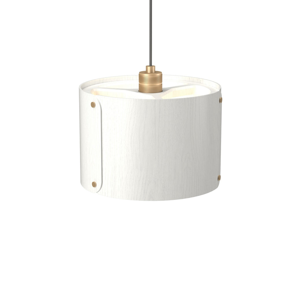 Accord Lighting - One Light Pendant - Element - Organic White- Union Lighting Luminaires Decor