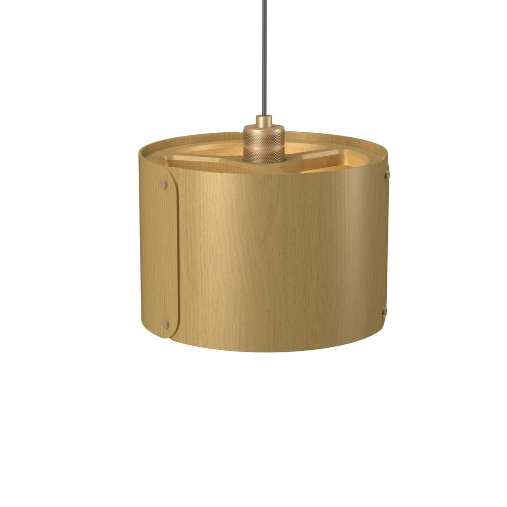 Accord Lighting - One Light Pendant - Element - Organic Gold- Union Lighting Luminaires Decor