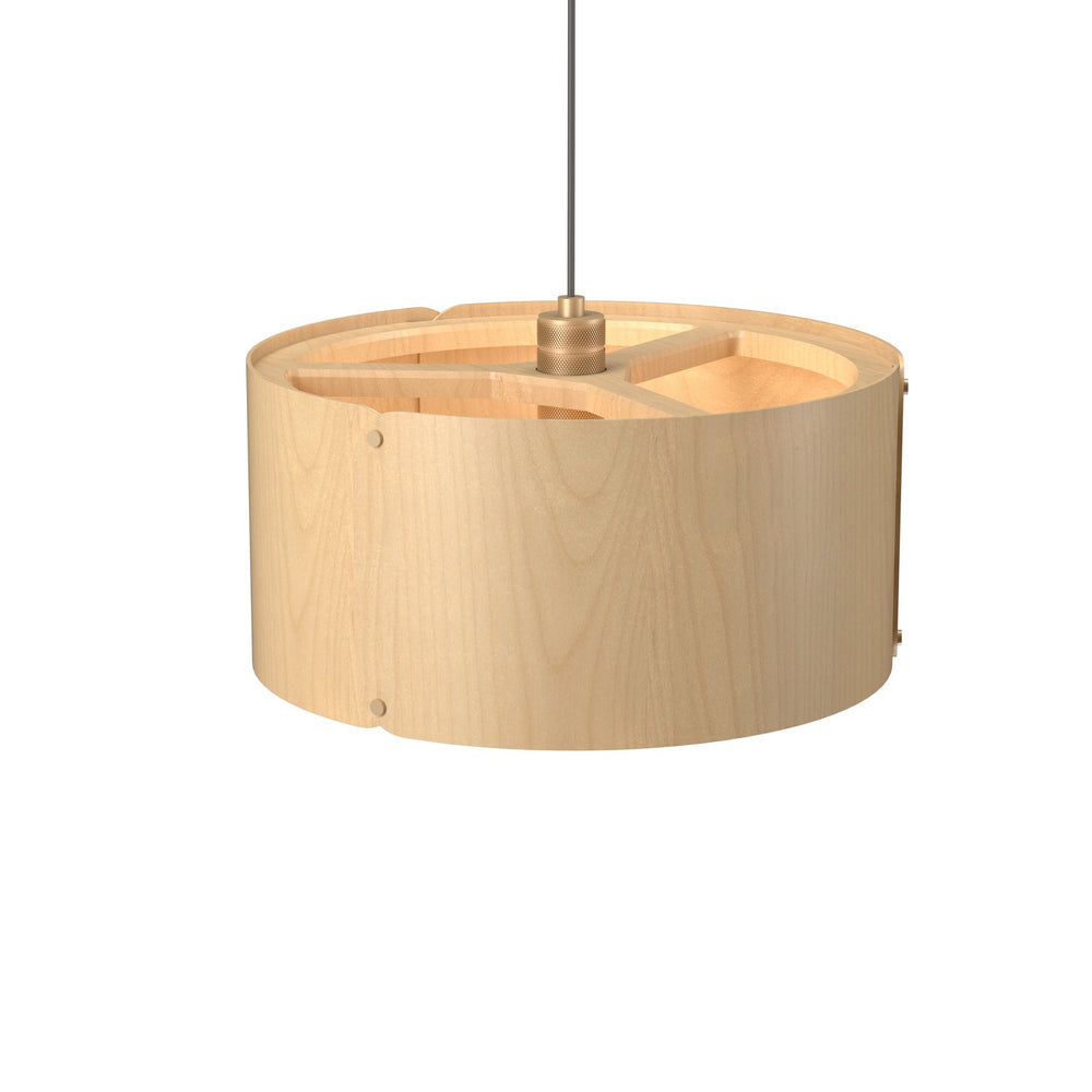 Accord Lighting - One Light Pendant - Element - Maple- Union Lighting Luminaires Decor