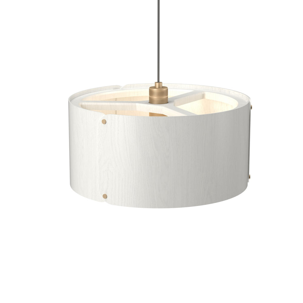 Accord Lighting - One Light Pendant - Element - Organic White- Union Lighting Luminaires Decor