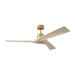 Visual Comfort Fan Canada - 52" Ceiling Fan - Alma Smart 52 - Burnished Brass- Union Lighting Luminaires Decor