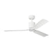 Visual Comfort Fan Canada - 54" Ceiling Fan - Cleancut - Matte White- Union Lighting Luminaires Decor