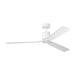 Visual Comfort Fan Canada - 62"Ceiling Fan - Cleancut Smart 62 LED - Matte White- Union Lighting Luminaires Decor