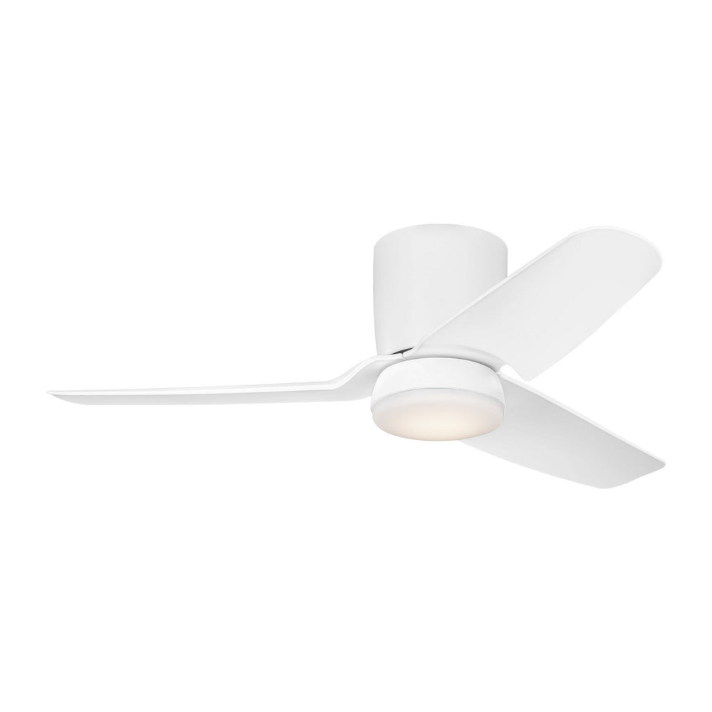 Visual Comfort Fan Canada - 44"Ceiling Fan - Colgin 44 Hugger LED - Matte White- Union Lighting Luminaires Decor
