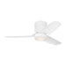 Visual Comfort Fan Canada - 44"Ceiling Fan - Colgin 44 Hugger LED - Matte White- Union Lighting Luminaires Decor