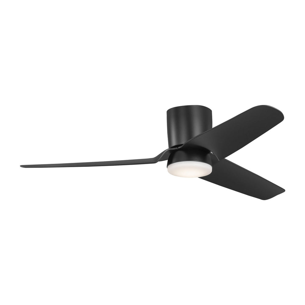 Visual Comfort Fan Canada - 56"Ceiling Fan - Colgin 56 Hugger LED - Midnight Black- Union Lighting Luminaires Decor