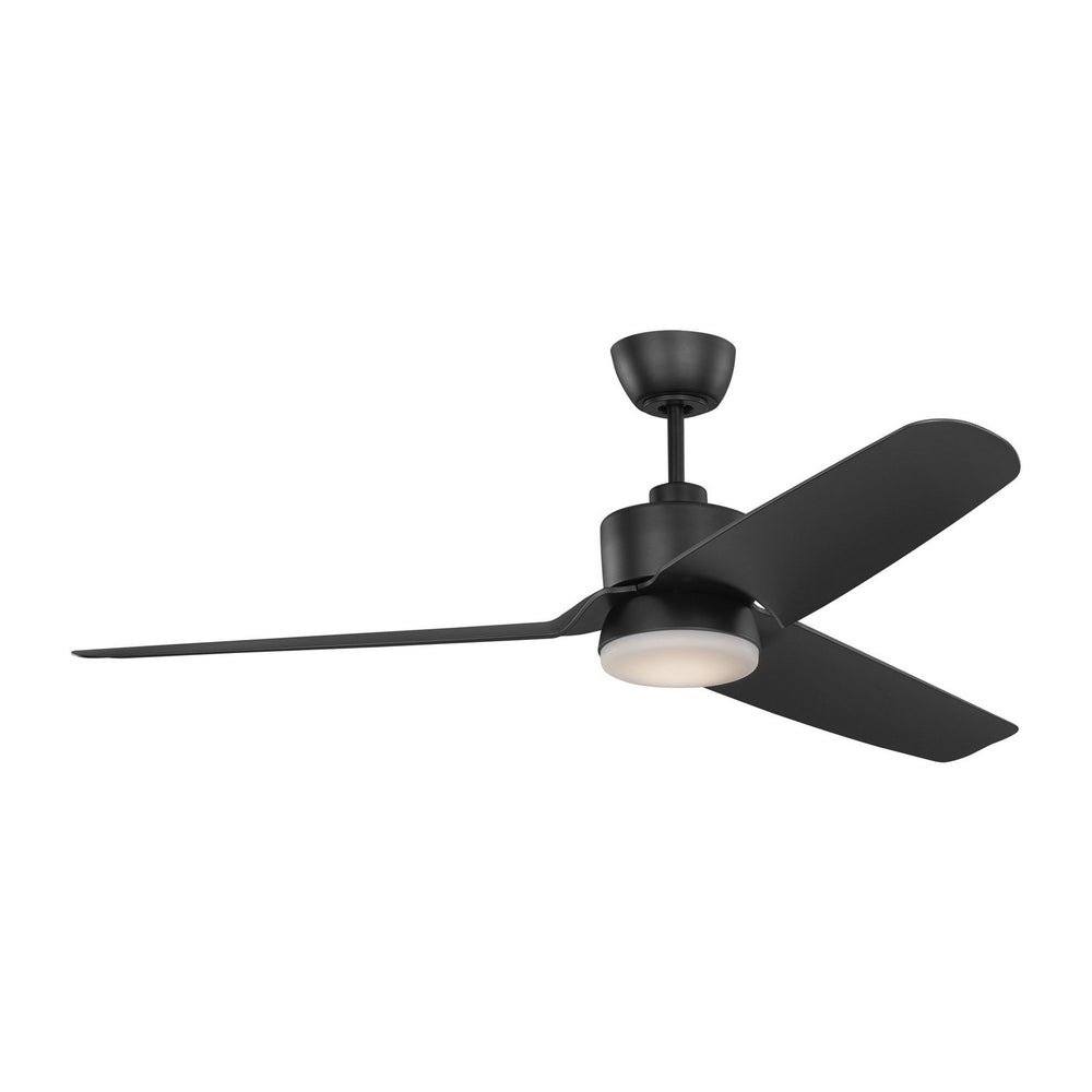 Visual Comfort Fan Canada - 56" Ceiling Fan - Colgin 56 LED - Midnight Black- Union Lighting Luminaires Decor