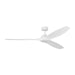 Visual Comfort Fan Canada - 70"Ceiling Fan - Collins Smart 70 - Matte White- Union Lighting Luminaires Decor