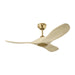 Visual Comfort Fan Canada - 44"Ceiling Fan - Maverick Smart 44 - Burnished Brass- Union Lighting Luminaires Decor