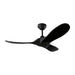 Visual Comfort Fan Canada - 44"Ceiling Fan - Maverick Smart 44 - Midnight Black- Union Lighting Luminaires Decor