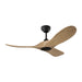 Visual Comfort Fan Canada - 44"Ceiling Fan - Maverick Smart 44 - Midnight Black- Union Lighting Luminaires Decor