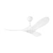 Visual Comfort Fan Canada - 44"Ceiling Fan - Maverick Smart 44 - Matte White- Union Lighting Luminaires Decor
