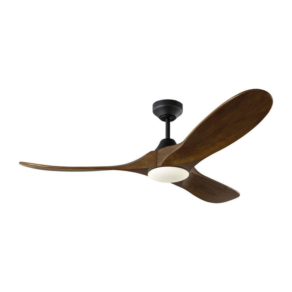 Visual Comfort Fan Canada - 52"Ceiling Fan - Maverick Smart 52 LED - Midnight Black- Union Lighting Luminaires Decor
