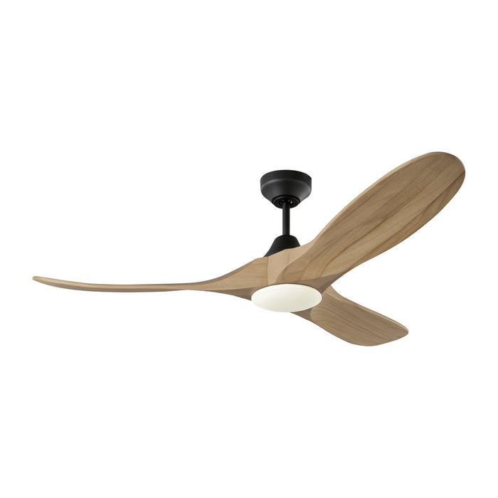 Visual Comfort Fan Canada - 52" Ceiling Fan - Maverick Smart 52 LED - Midnight Black- Union Lighting Luminaires Decor