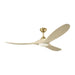 Visual Comfort Fan Canada - 60"Ceiling Fan - Maverick Smart 60 LED - Burnished Brass- Union Lighting Luminaires Decor