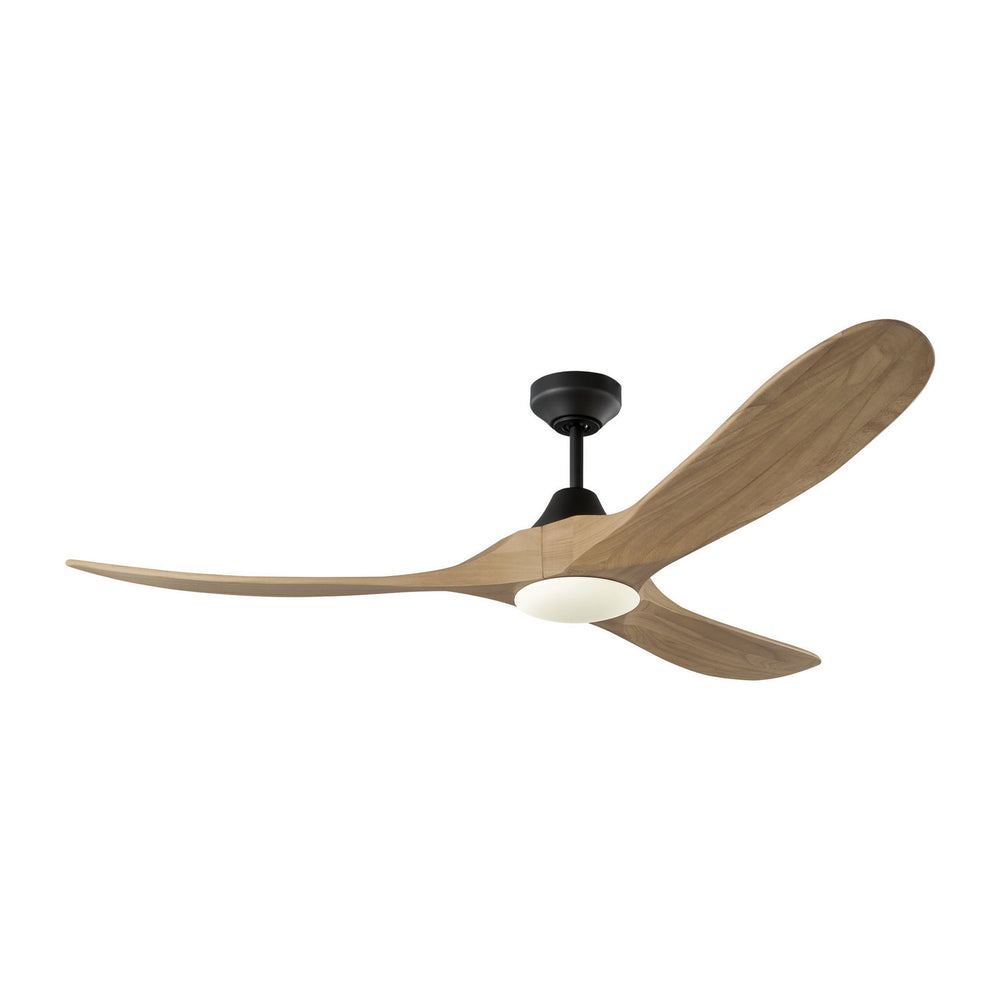 Visual Comfort Fan Canada - 60"Ceiling Fan - Maverick Smart 60 LED - Midnight Black- Union Lighting Luminaires Decor
