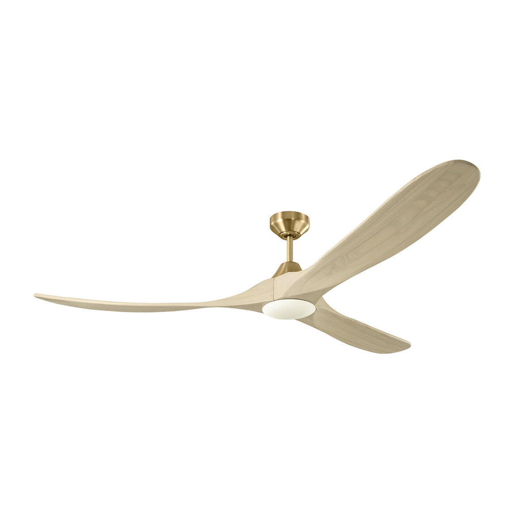 Visual Comfort Fan Canada - 70"Ceiling Fan - Maverick Smart 70 LED - Burnished Brass- Union Lighting Luminaires Decor