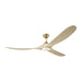Visual Comfort Fan Canada - 70"Ceiling Fan - Maverick Smart 70 LED - Burnished Brass- Union Lighting Luminaires Decor