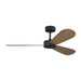 Visual Comfort Fan Canada - 52" Ceiling Fan - Paddle Smart 52 - Midnight Black- Union Lighting Luminaires Decor