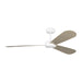 Visual Comfort Fan Canada - 60"Ceiling Fan - Paddle Smart 60 - Matte White- Union Lighting Luminaires Decor