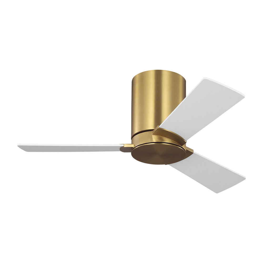 Visual Comfort Fan Canada - 32"Ceiling Fan - Rozzen 32 Hugger - Burnished Brass- Union Lighting Luminaires Decor