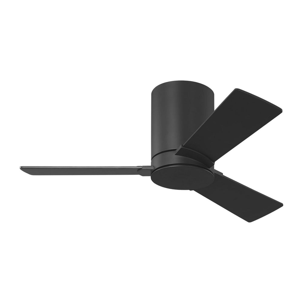 Visual Comfort Fan Canada - 32"Ceiling Fan - Rozzen 32 Hugger - Midnight Black- Union Lighting Luminaires Decor