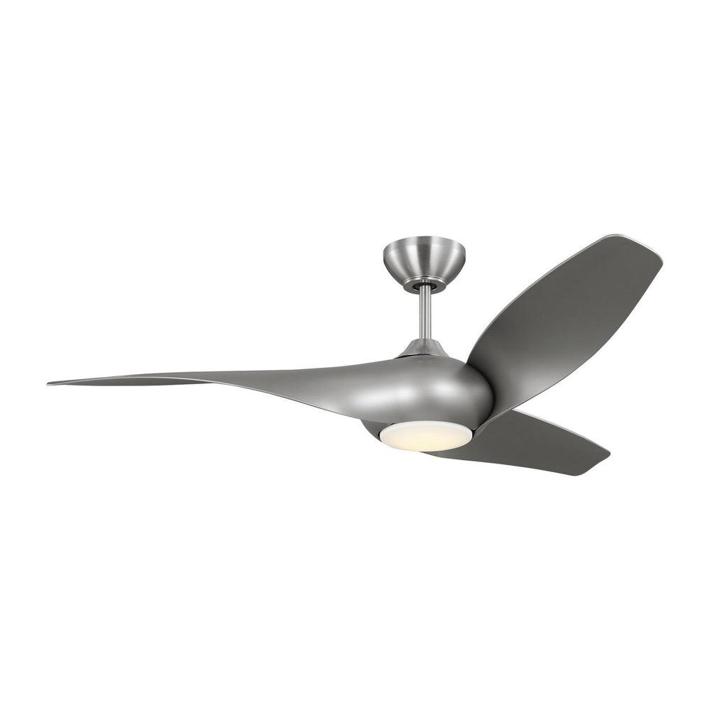 Visual Comfort Fan Canada - 52" Ceiling Fan - Topan - Brushed Steel- Union Lighting Luminaires Decor