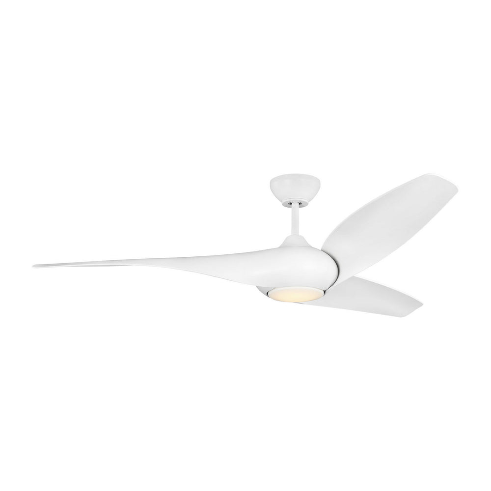 Visual Comfort Fan Canada - 60"Ceiling Fan - Topan Smart 60 LED - Matte White- Union Lighting Luminaires Decor