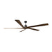Visual Comfort Fan Canada - 84" Ceiling Fan - Aspen 84 - Aged Pewter- Union Lighting Luminaires Decor