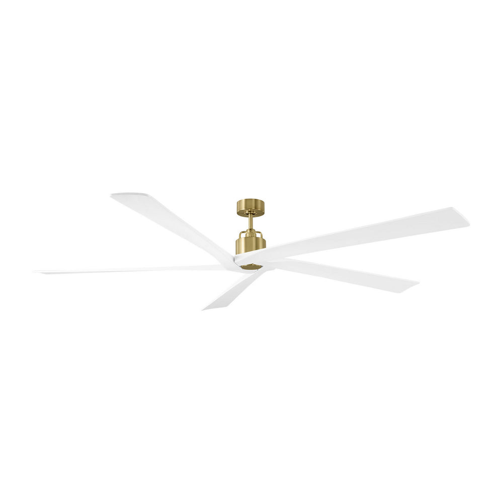 Visual Comfort Fan Canada - 84" Ceiling Fan - Aspen 84 - Burnished Brass- Union Lighting Luminaires Decor