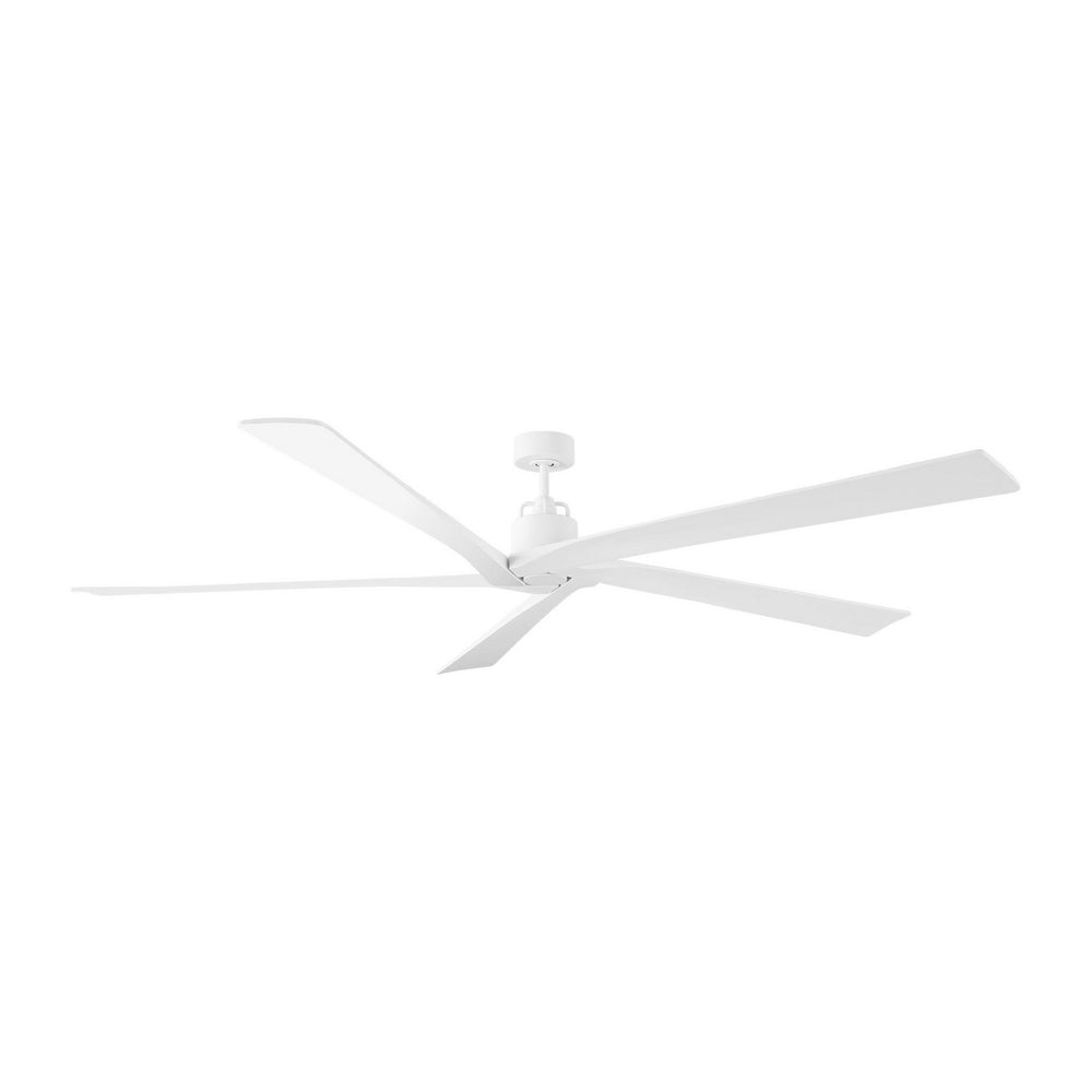 Visual Comfort Fan Canada - 84" Ceiling Fan - Aspen 84 - Matte White- Union Lighting Luminaires Decor
